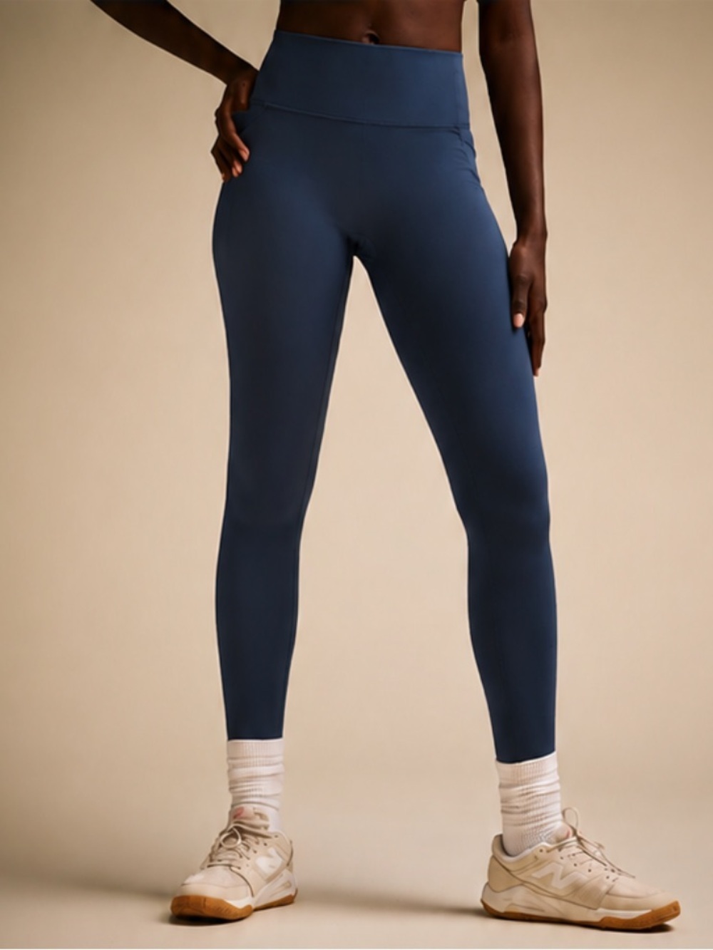 Calia ESSENTIAL COLLECTION
HIGH RISE LEGGING
full length fitted silhouette, Blue